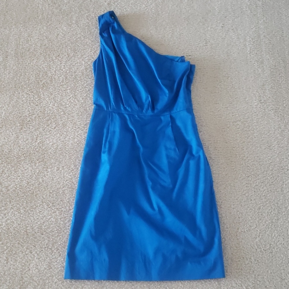 J. Crew one shoulder dress